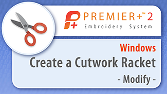 Create a Cutwork Racket