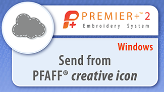 Send from PFAFF® creative icon™